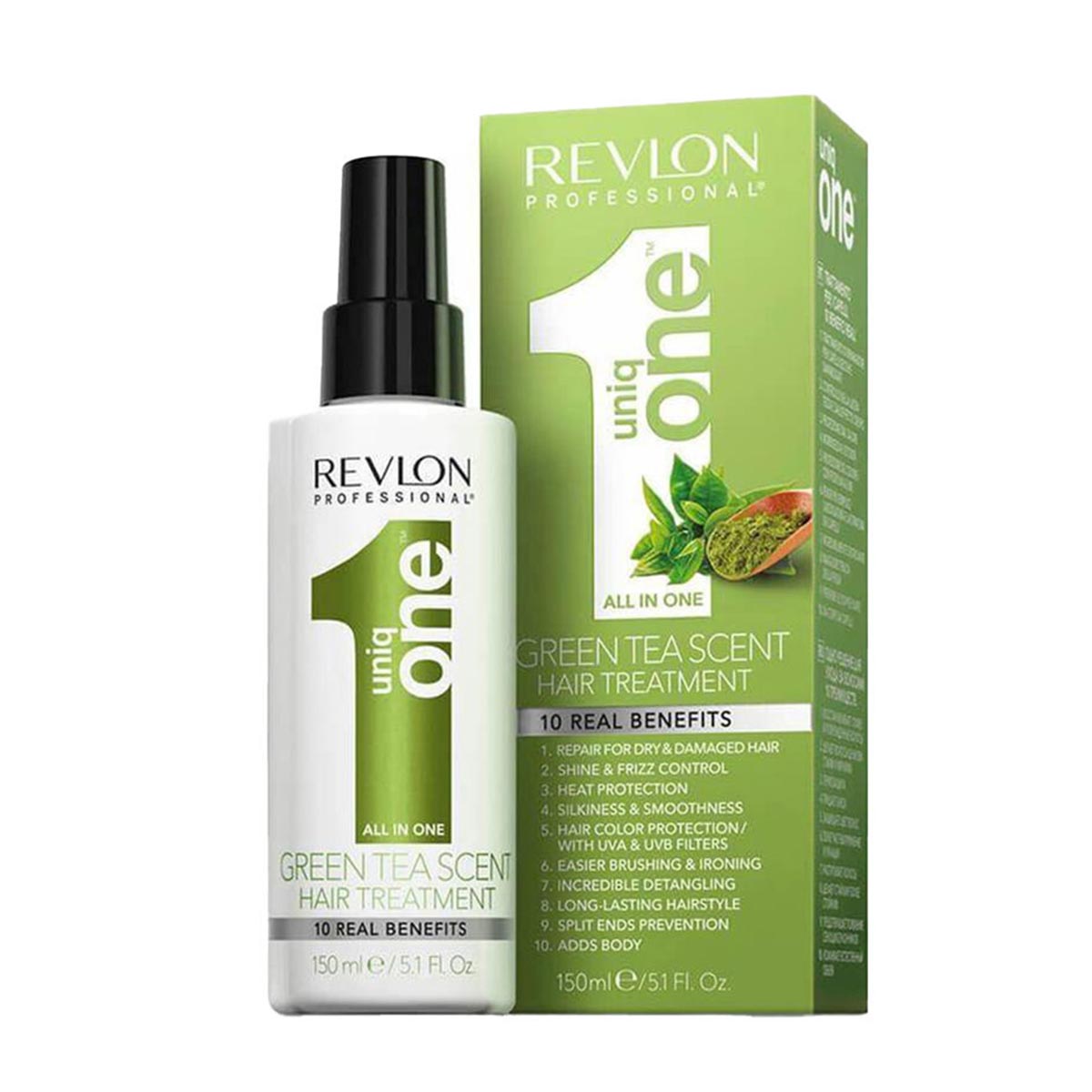Revlon Uniq One Tratamiento Capilar Olor Te Verde 150Ml
